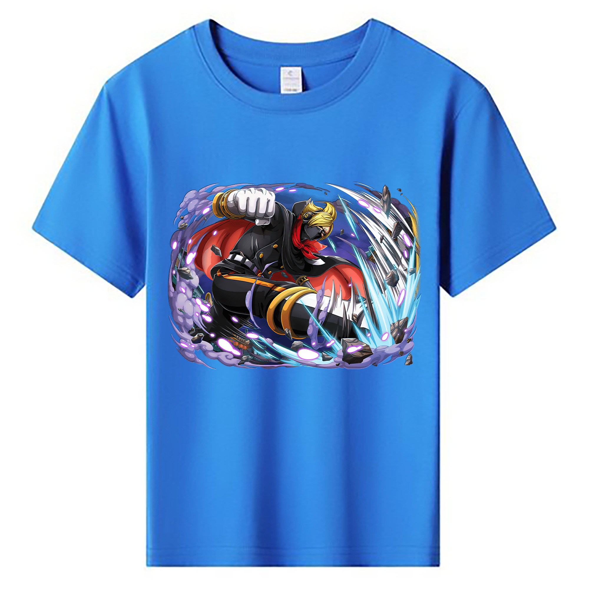 ワンピース ロロノア・ゾロ ONE PIECE Roronoa Zoro 綿100％キッズTシャツ（フロントプリント）